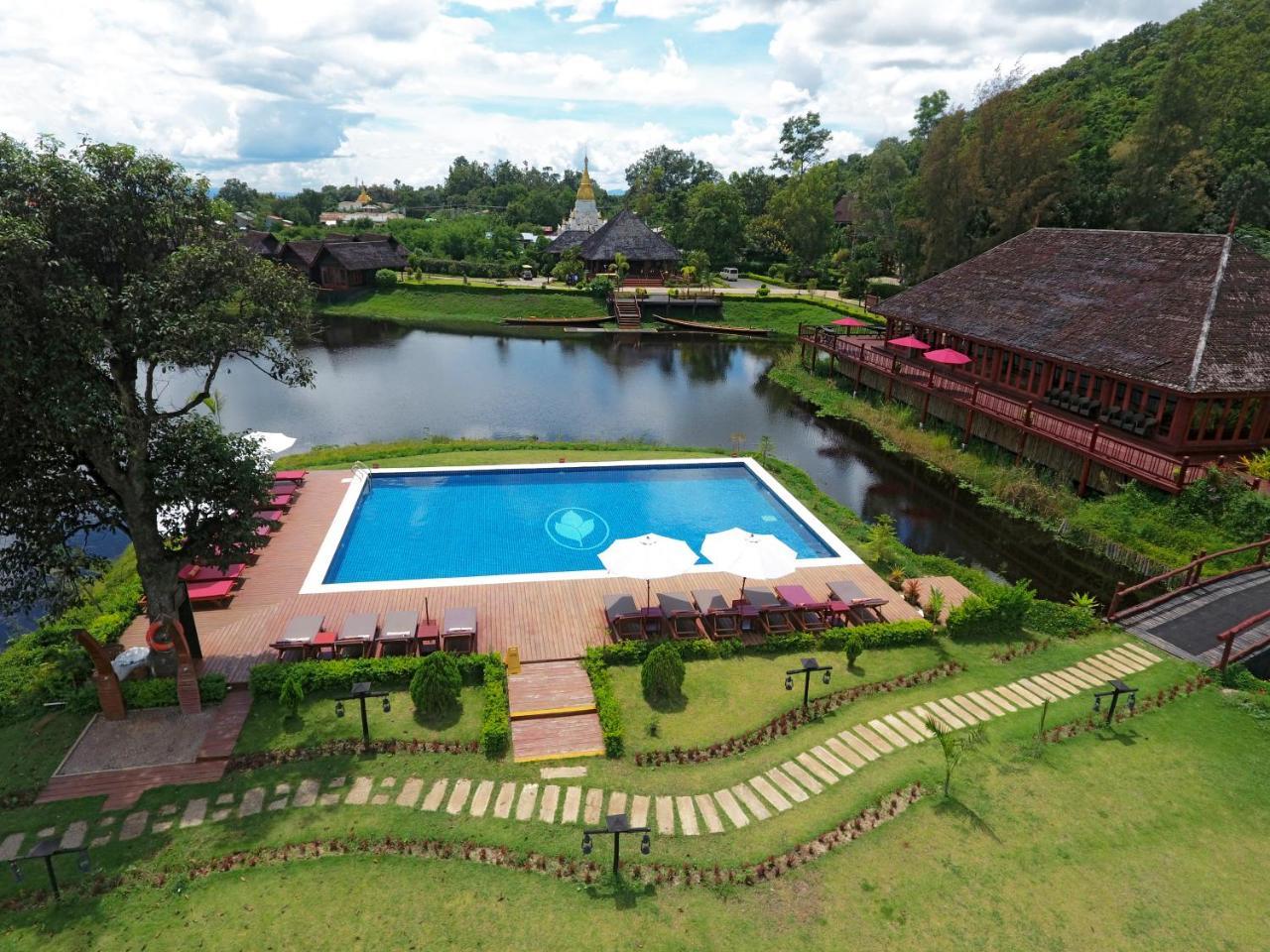 Pristine Lotus Resort Nyaung Shwe Exterior foto